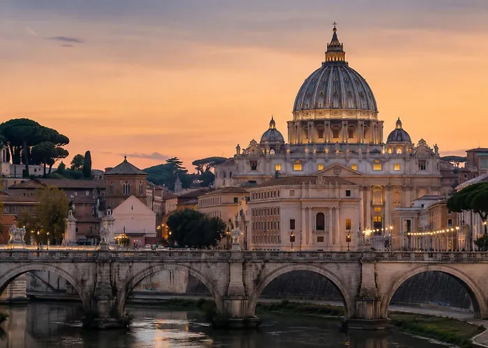 דירה Rome's San Pietro רומא